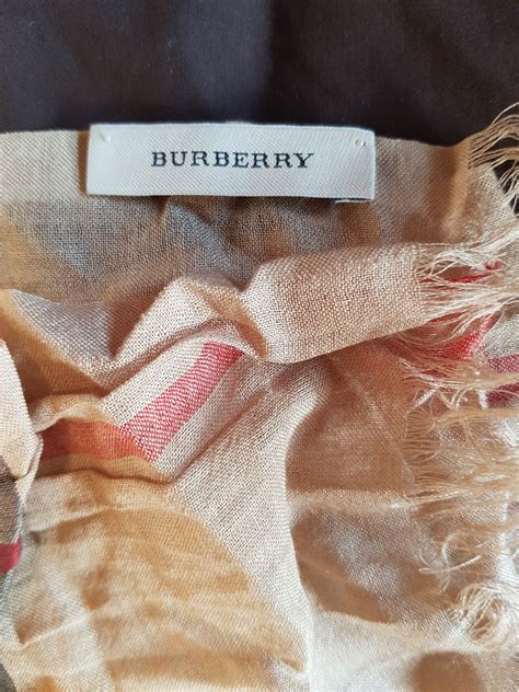 burberry tag ebay|authentic Burberry scarves.